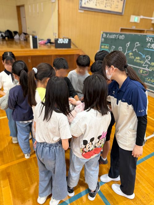 福祉体験授業の様子