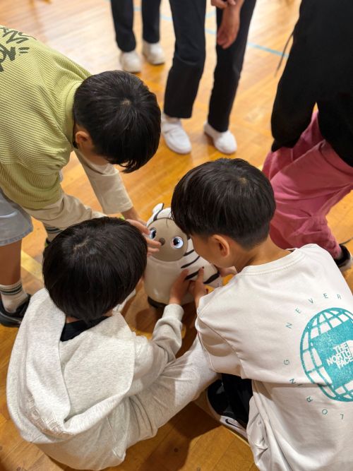 福祉体験授業の様子
