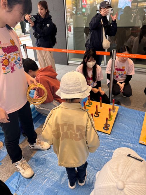 ミニゲームコーナーの様子