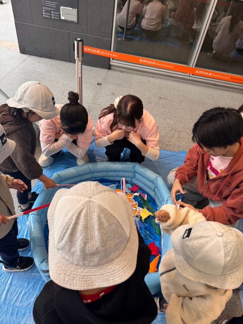 ミニゲームコーナーの様子